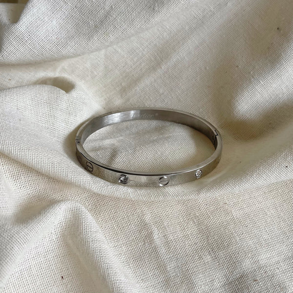 Carina Silver Bangle